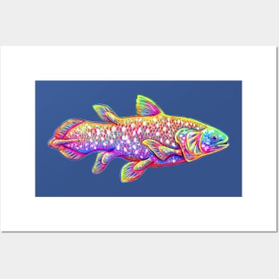 Coelacanth - Ancient Ancestor of the Deep Posters and Art